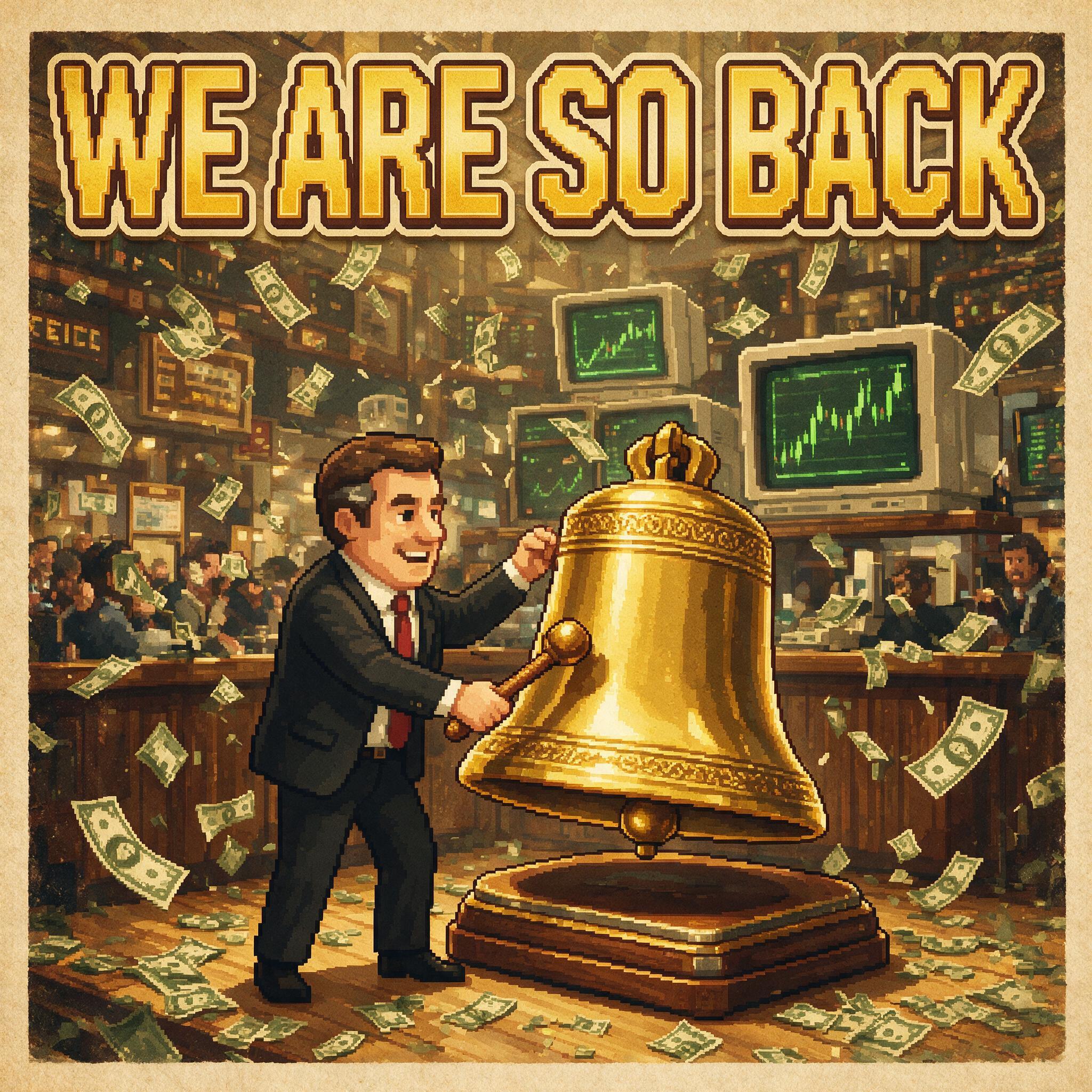 We Are So Back